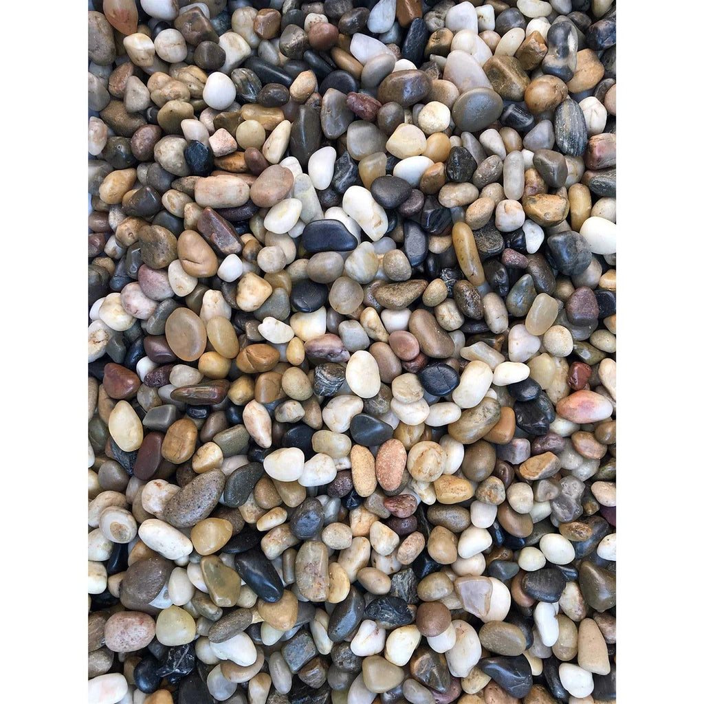 Natural Decorative Polished Mixed Pebbles River Rock Stones U682