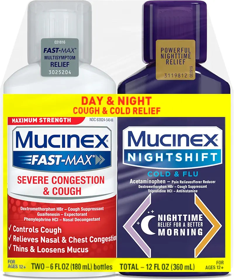 Max Strength Cough & Cold Medicine 2x 6 FL OZ C493467