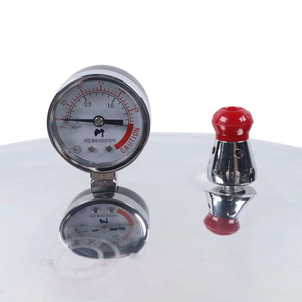 23 Quart Aluminium Pressure Canner Cooker with Gauge Release Valve M1333