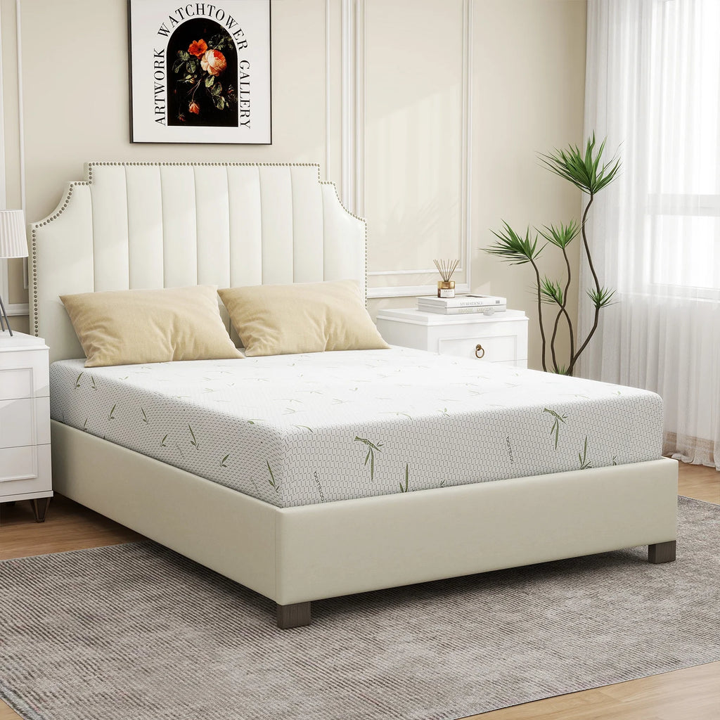 Twin Size Memory Foam Mattress with Cover F828725