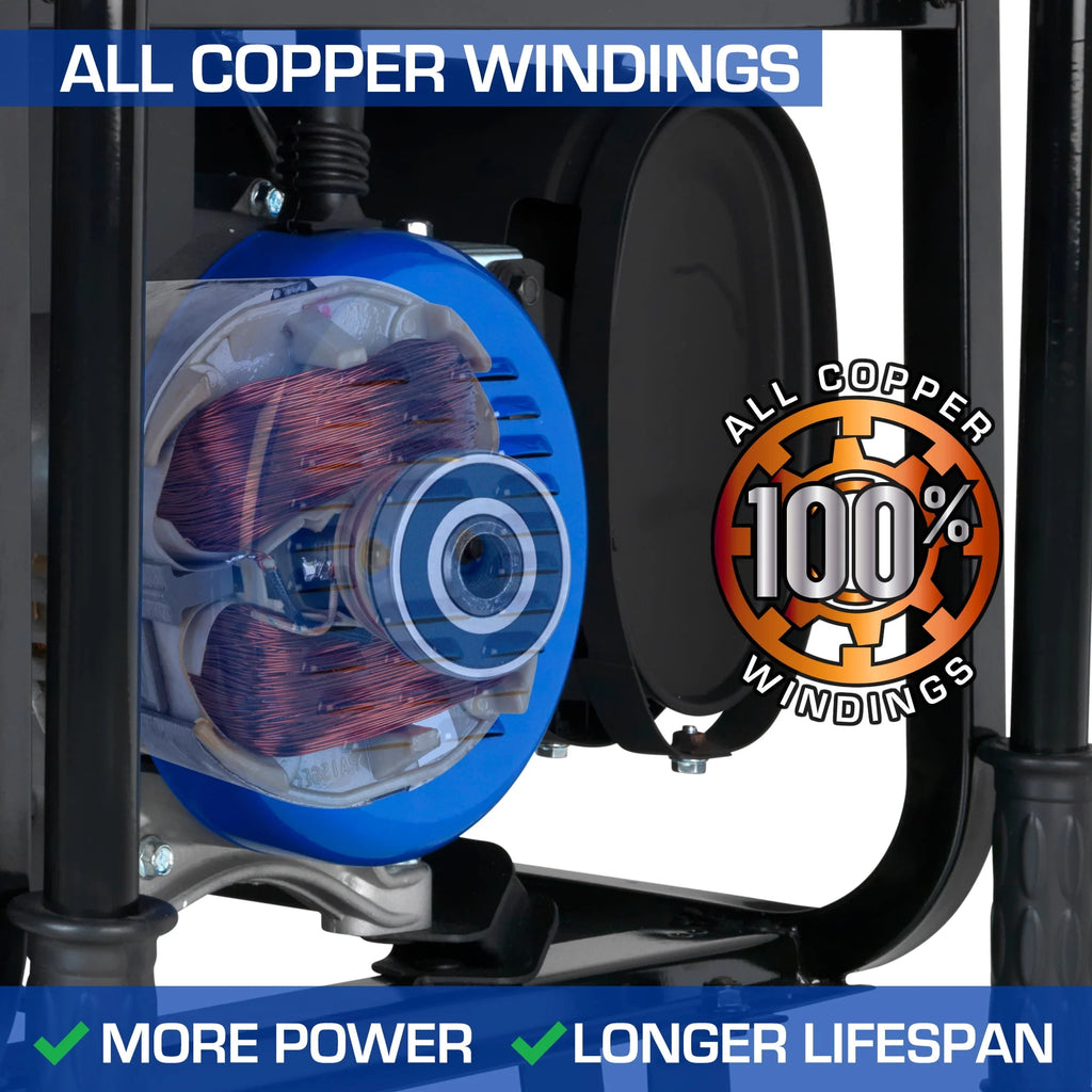 12,000 Watt Portable Dual Fuel Generator N90587