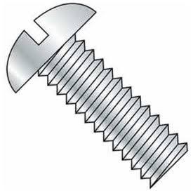 3/8-16 x 1-1/2" Slotted Round Head Steel Machine Screw O252223