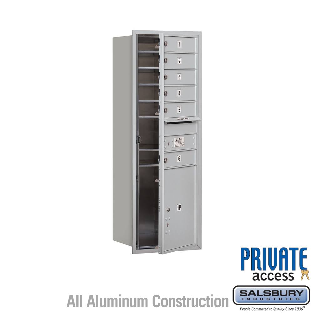 4C Horizontal Mailbox, Aluminum K332409