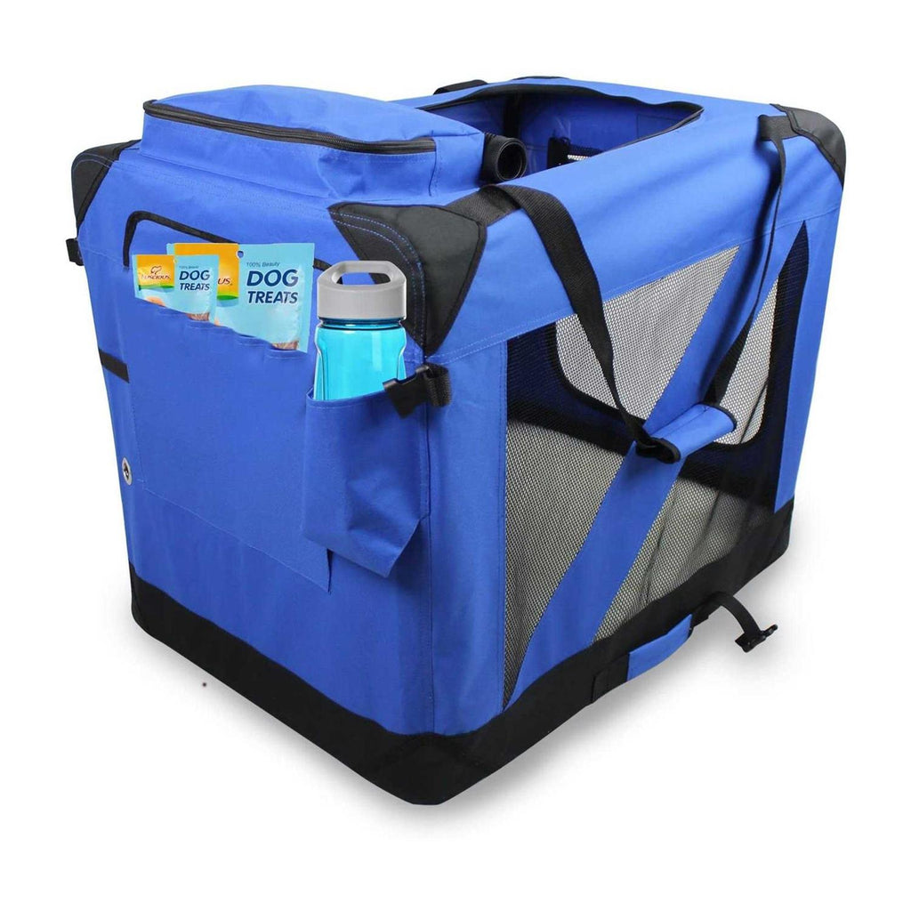 Collapsible Soft-Sided Dog Crate Q63313
