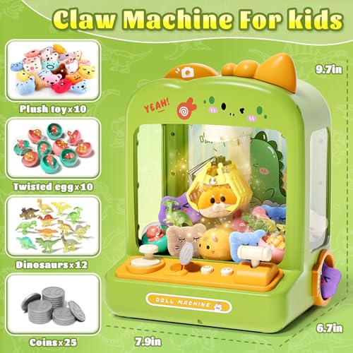 55 PCS Claw Machine with Lights Sound W404