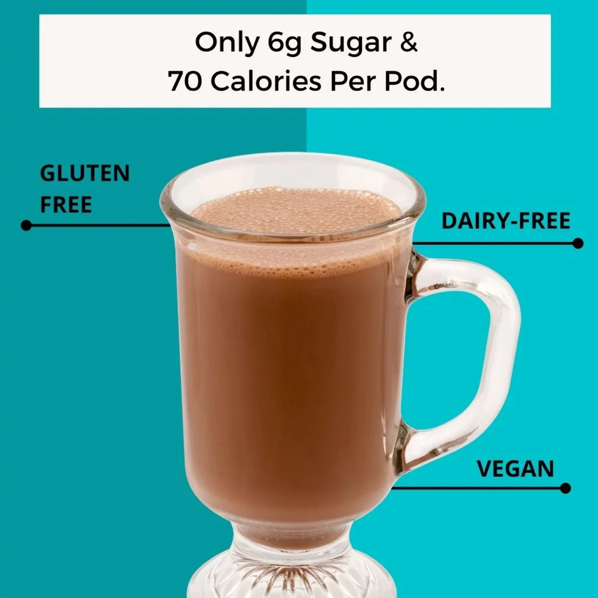 Single-Serve Dairy-Free Hot Cocoa Pods B179