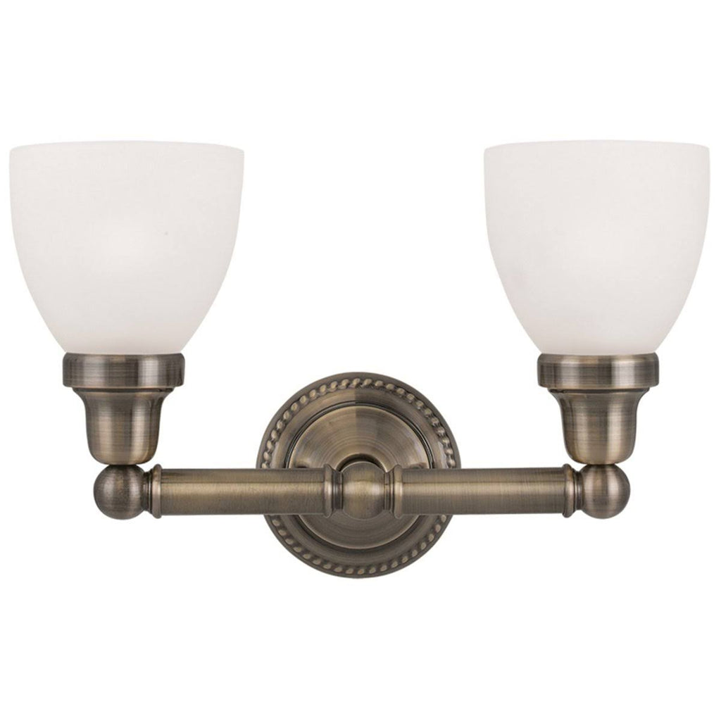 Chrome 2-Light Bath Light Q15349