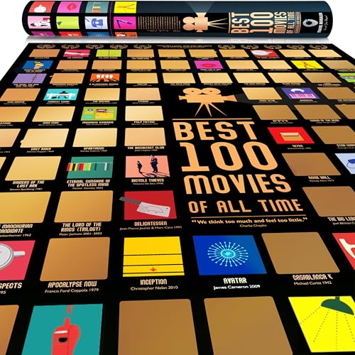 Movie Scratch Off Poster 17"x24" G71938