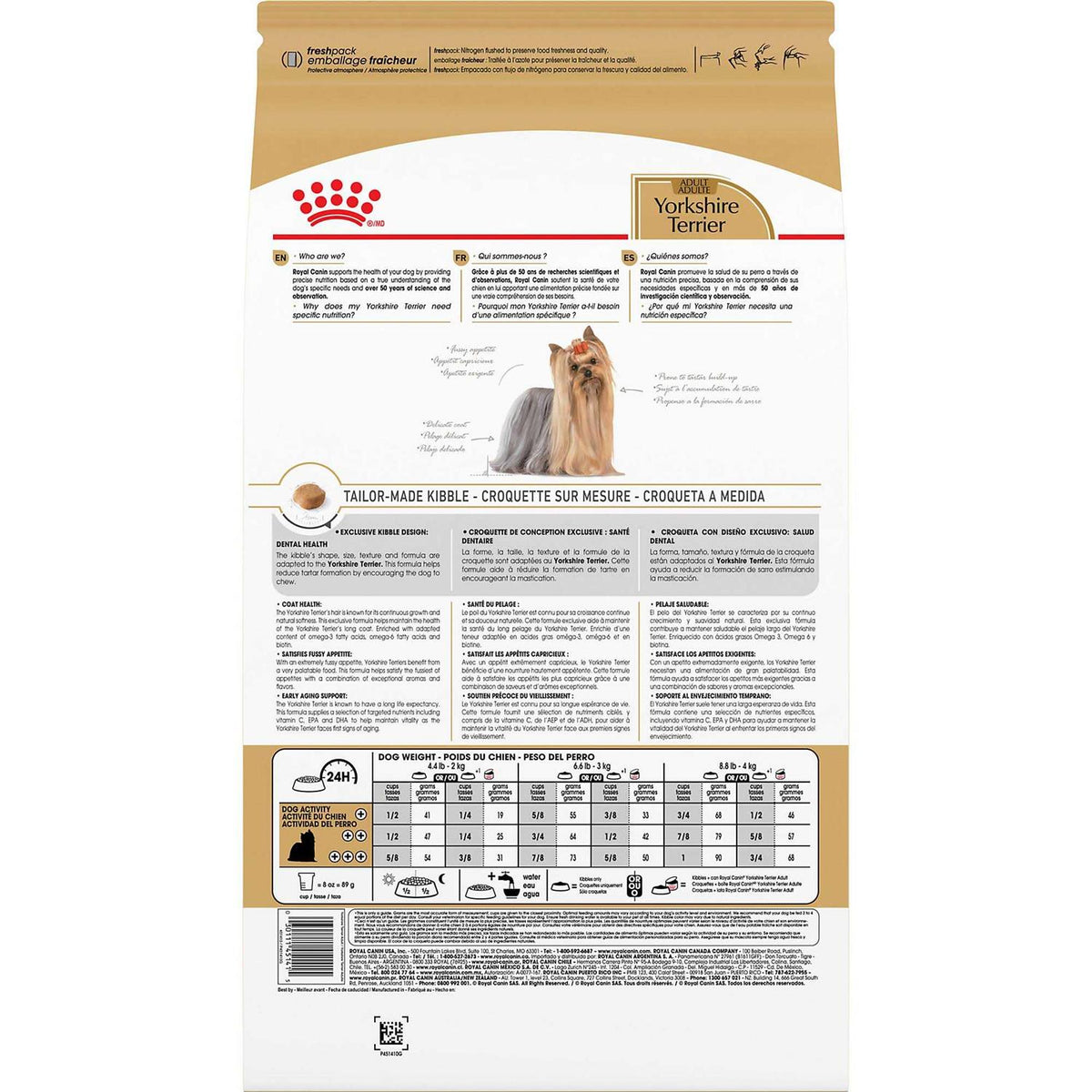Adult Yorkshire Terrier Dry Dog Food N67424