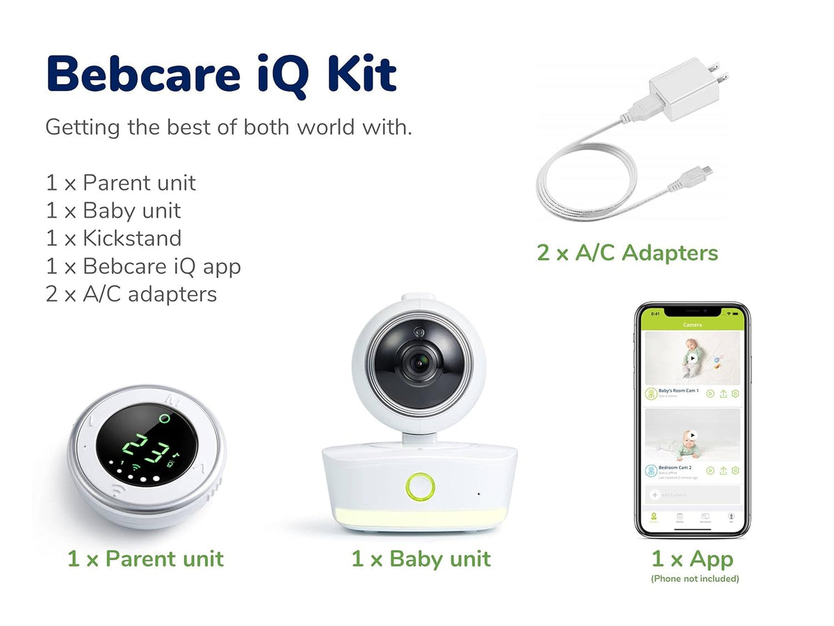 Smart HD Baby Monitor with Pan-and-Tilt F1710