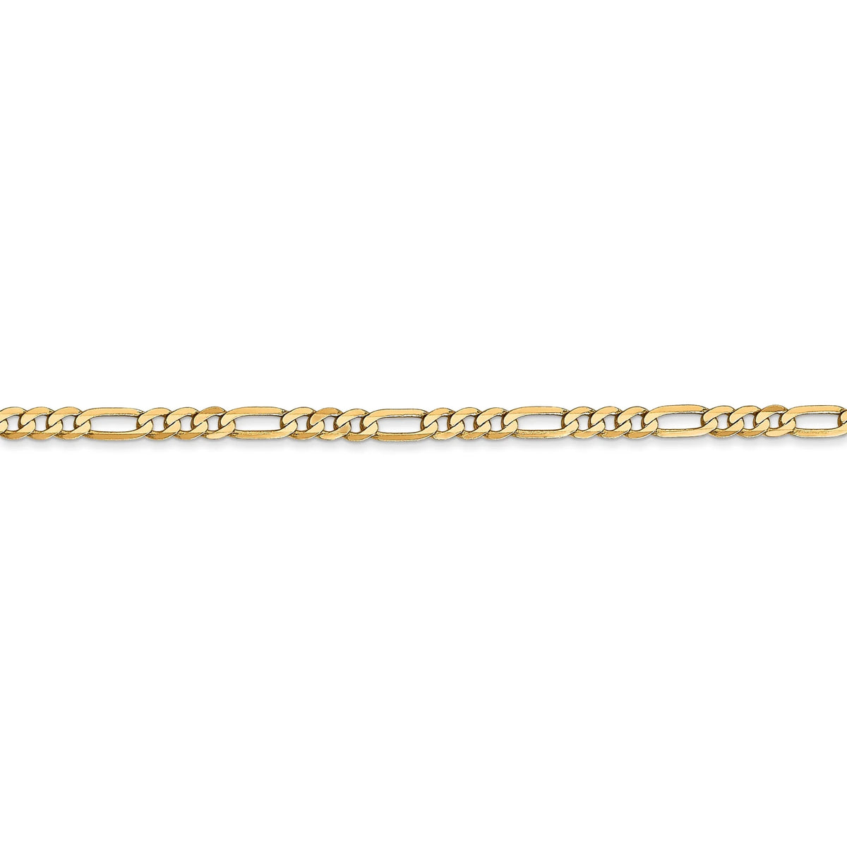 14k Yellow Gold 2.75mm Figaro Chain R8264