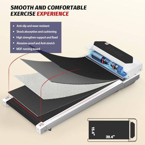 Walking Pad Under Desk Treadmill with Remote Control S5823