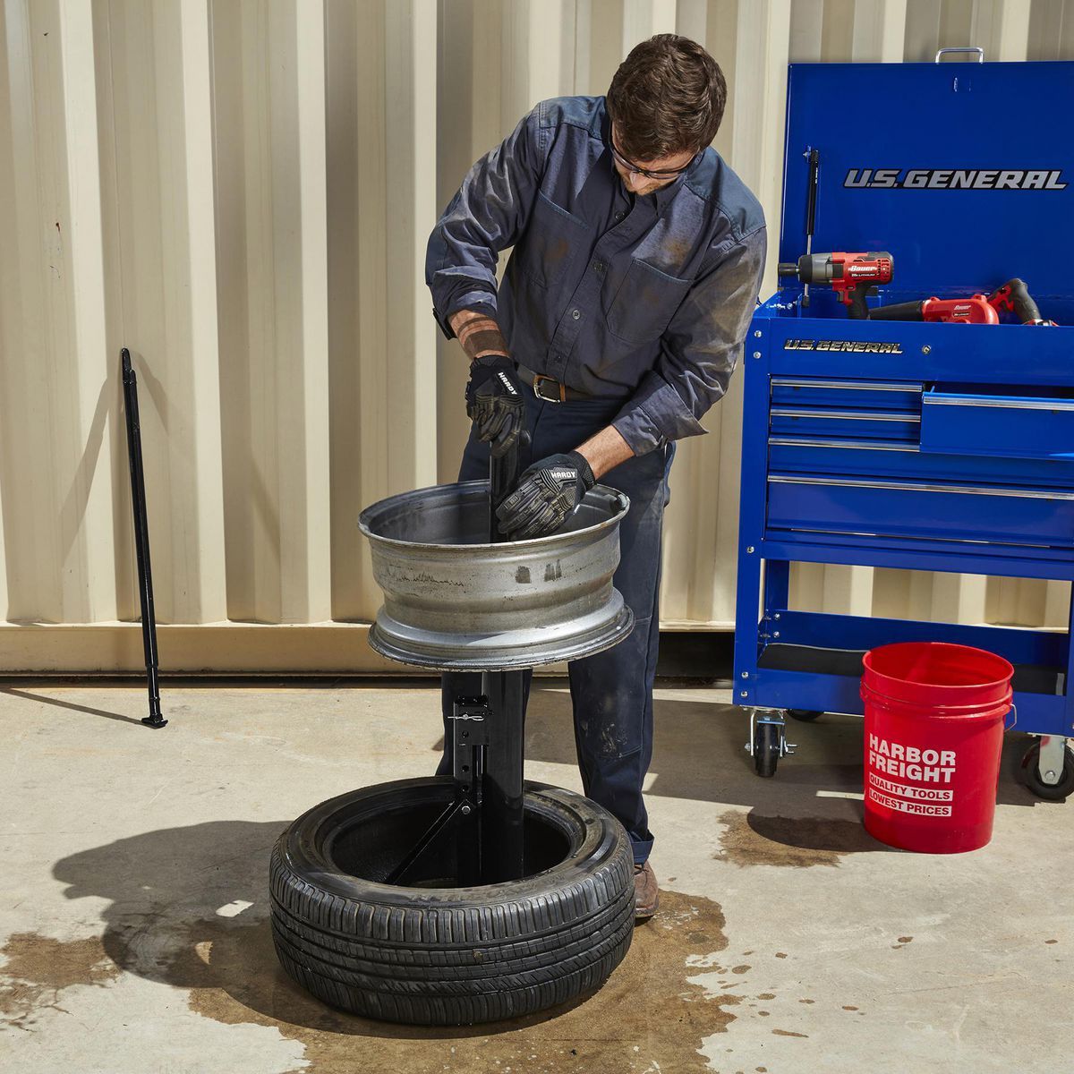 Manual Tire Changer P7838