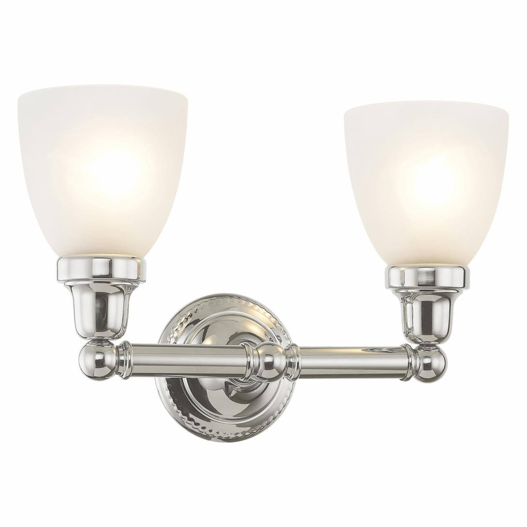 Chrome 2-Light Bath Light Q15349