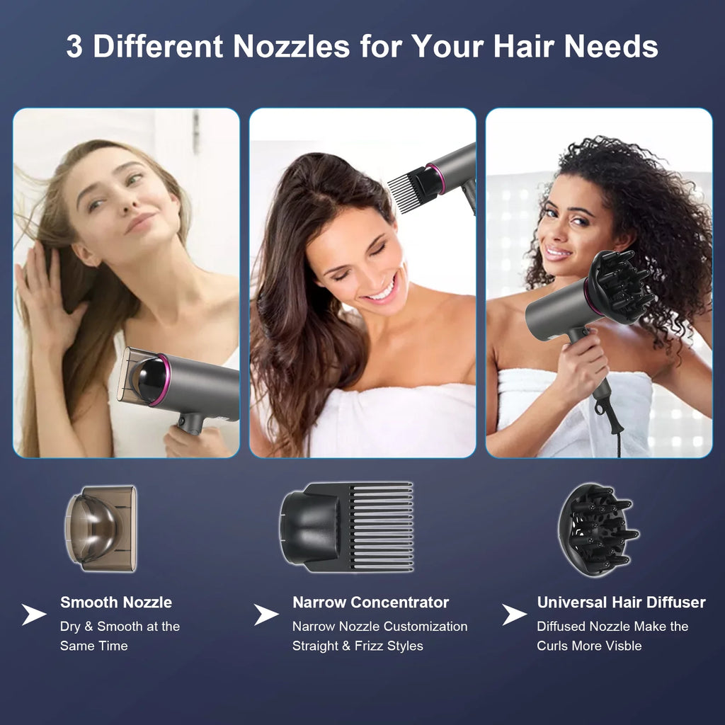 1800W Professional Ionic Hair Dryer V3677