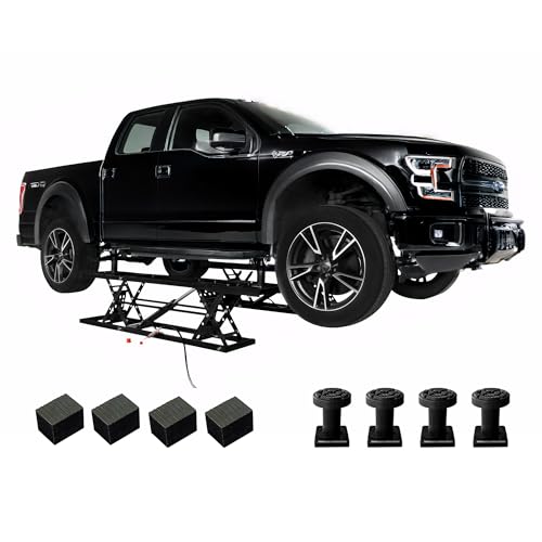 Portable Car Lift, 7000 LBS, 28" Maximum Height Q901213