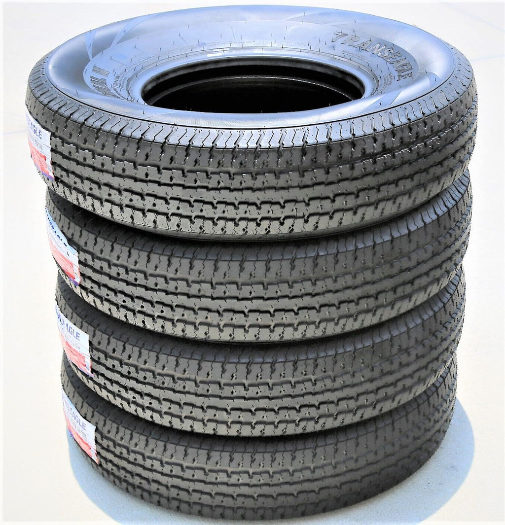 Set of 4 Trailer Radial Tires ST205/75R14 Load Range D 8-Ply E568
