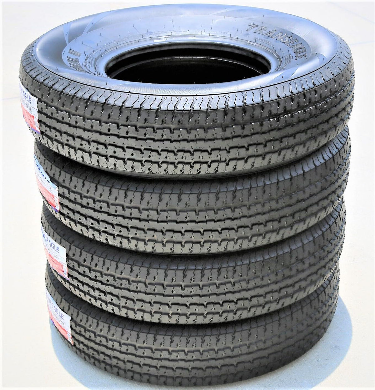 Set of 4 Trailer Radial Tires ST205/75R14 Load Range D 8-Ply E568