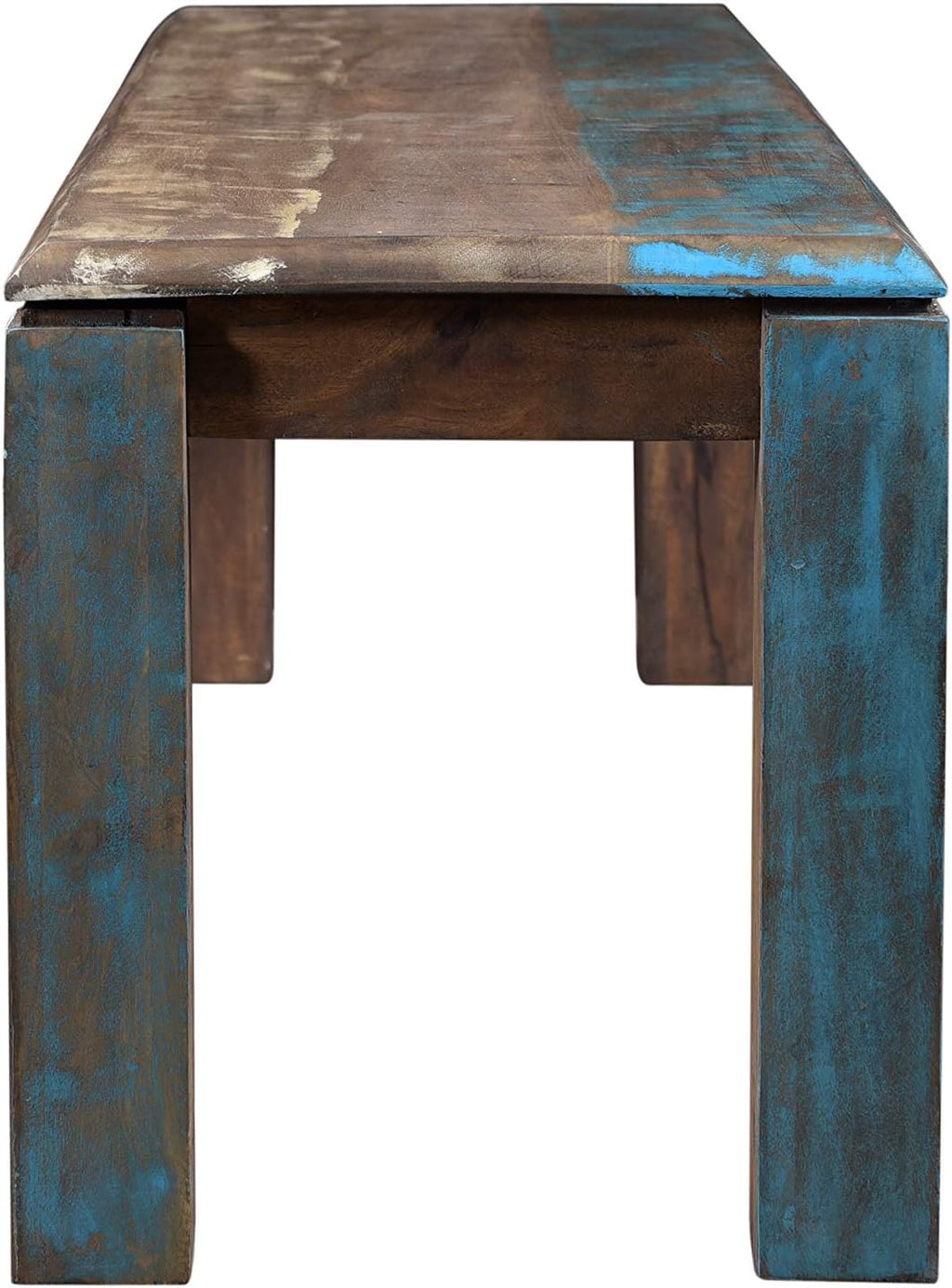 Brown Sheesham Wood Live Edge Bench S982392