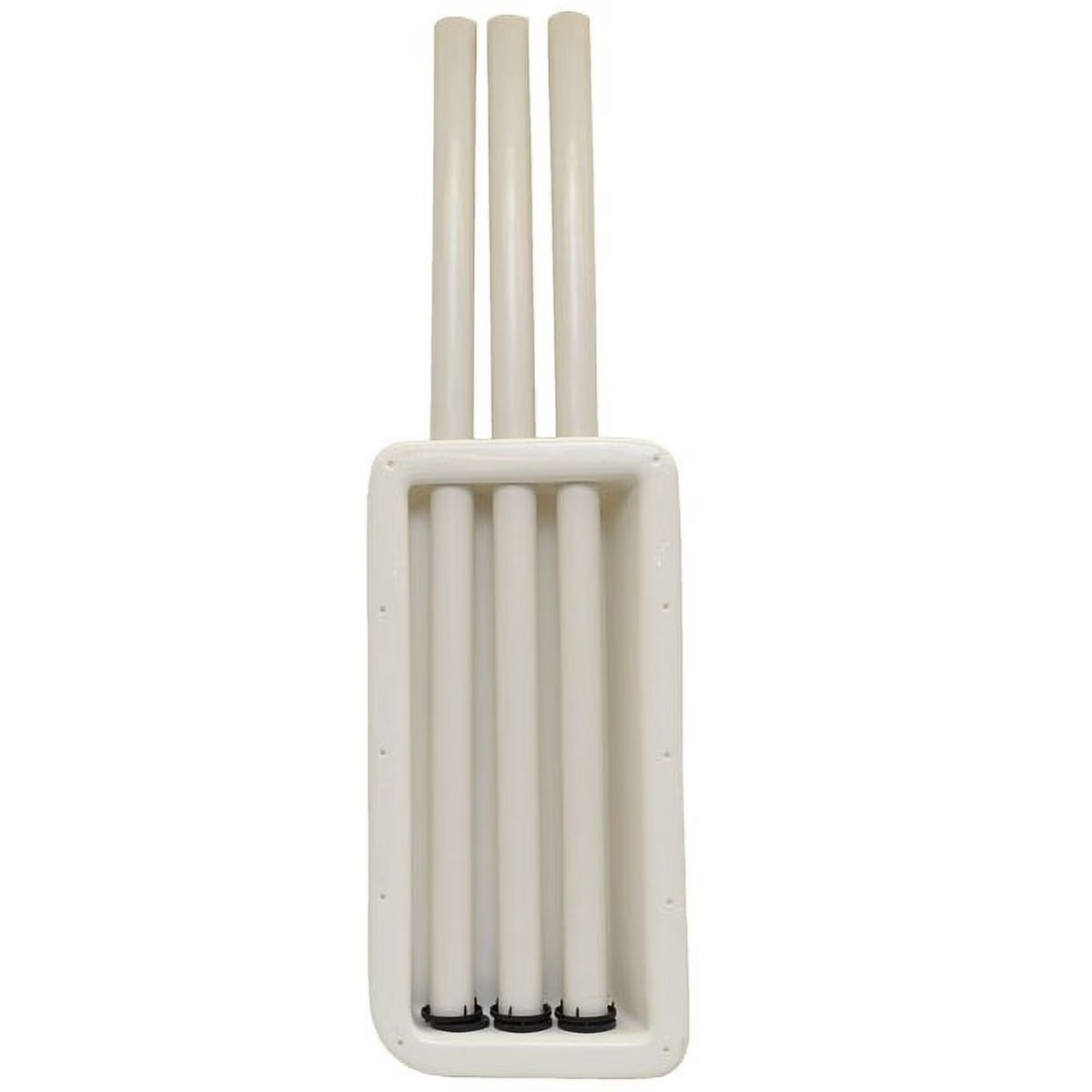 75 x 14 5/8 x 6 1/8 Inch White Boat Rod Holder Box W56696