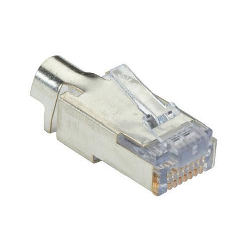 Shielded Cat6 EZ-RJ45 Modular Plugs, 50-Pack G154316