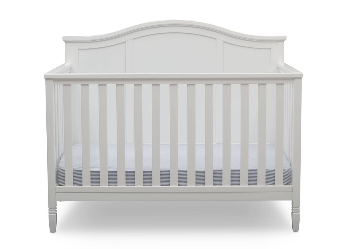 4-in-1 Convertible Crib Gray V840434