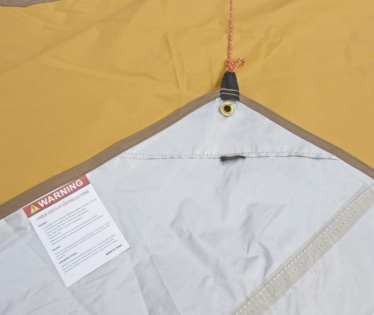Car Awning Camping Tarp Waterproof Ripstop with 4 Poles D51751