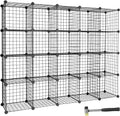 20-Cube Modular Wire Cube Storage Organizer E7475