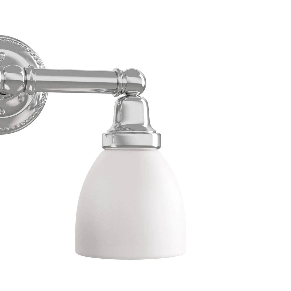 Chrome 2-Light Bath Light Q15349