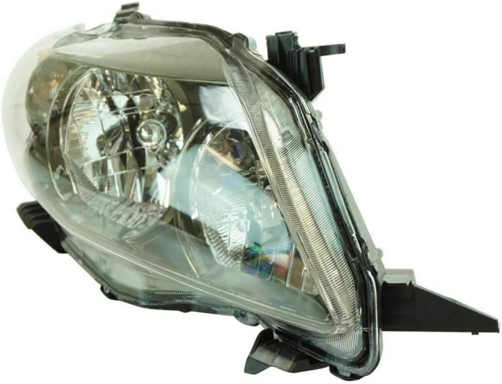 Passenger Side Headlight Assembly for Toyota Corolla 2009 2010 S/XRS Model USA Built J3316