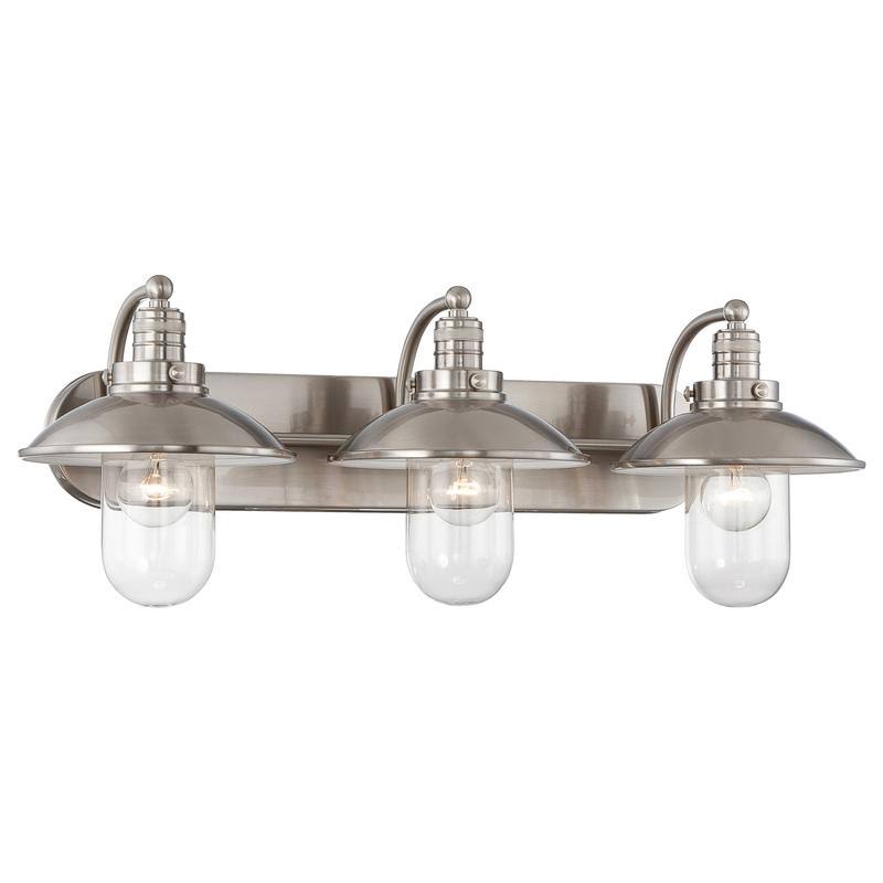 2 Light Bath Brushed Nickel U88067