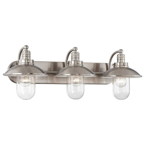 2 Light Bath Brushed Nickel U88067