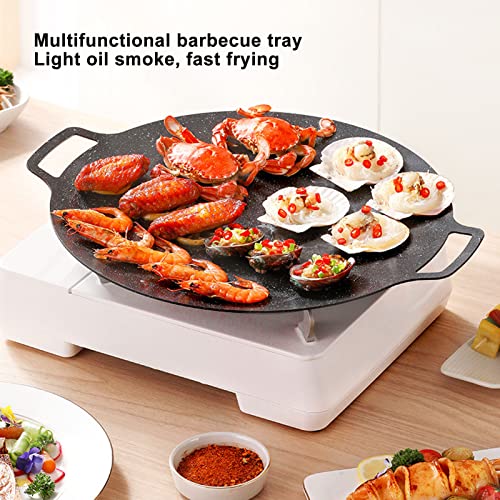 Nonstick Round Grill Pan with Handle O61576