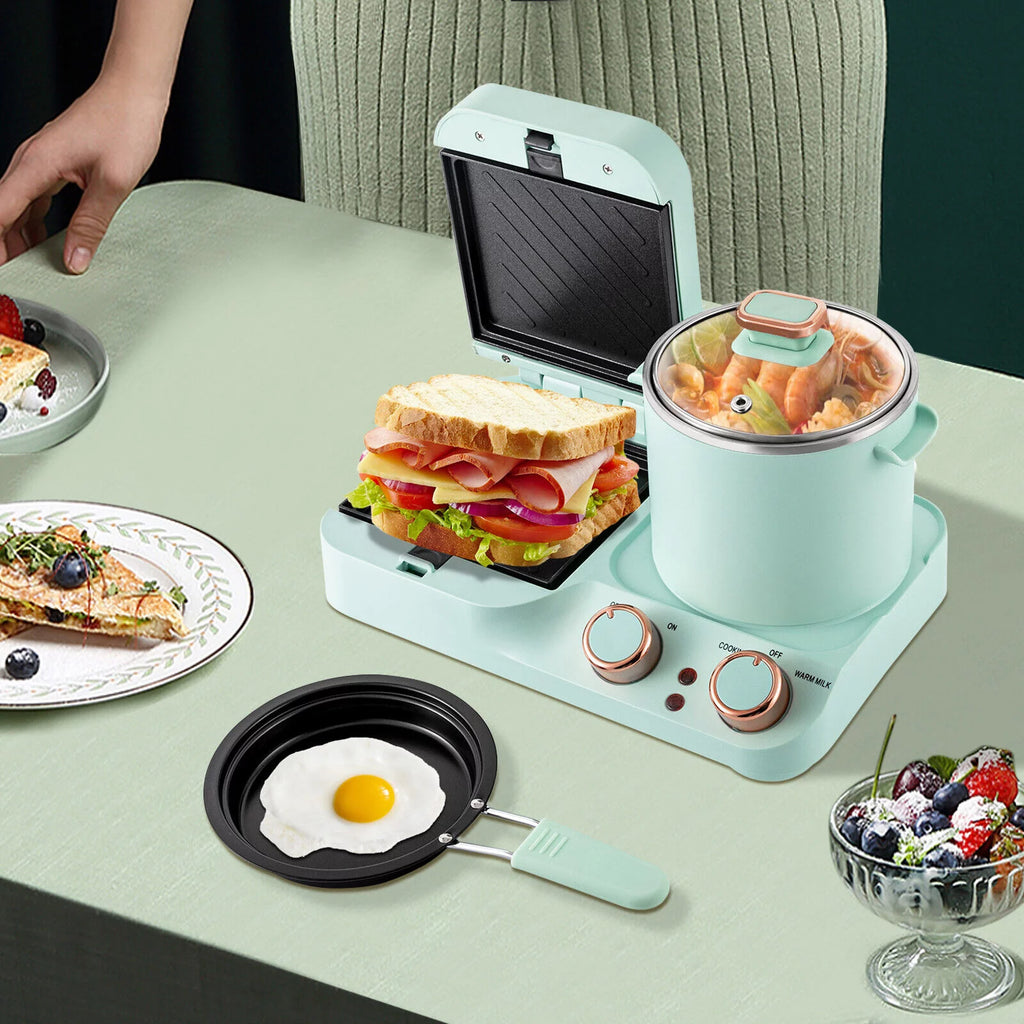 3 in1 Electric Non-stick Breakfast Station D39494
