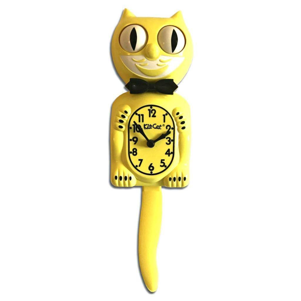 Gentlemen Majestic Yellow Wall Clock S1020