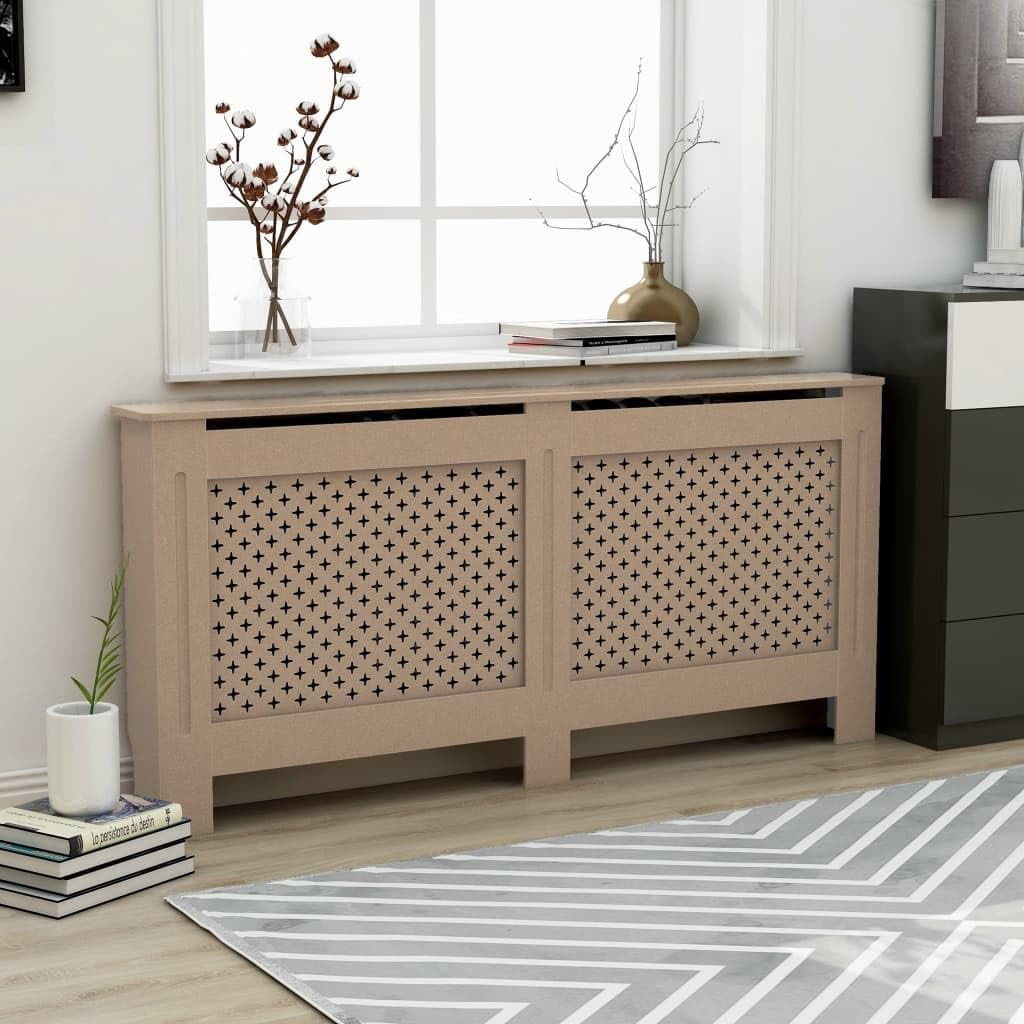 67.7"x7.5"x31.9" MDF Radiator Cover G634