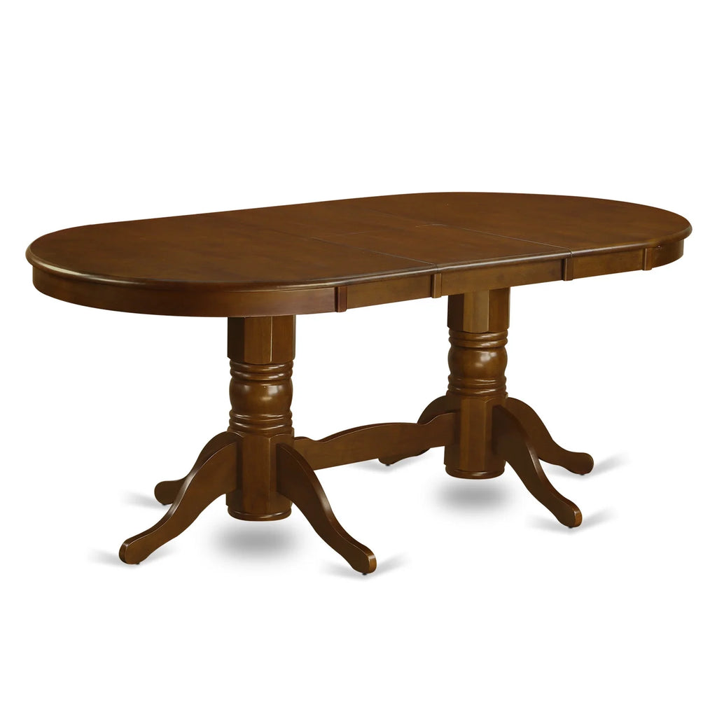 Oak Dining Table with Storage Leaf J571815