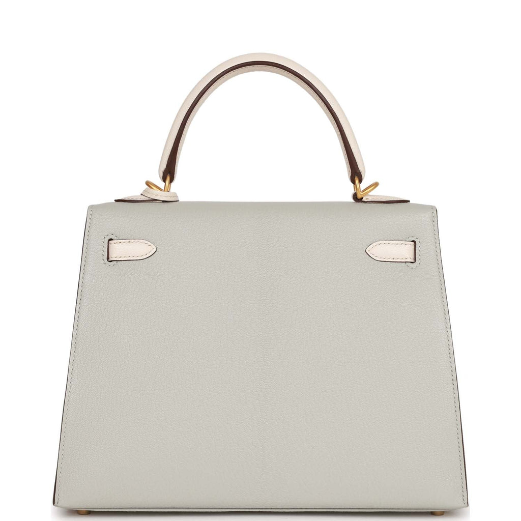 Kelly Sellier 25 Gris Perle and Nata Chevre T2758