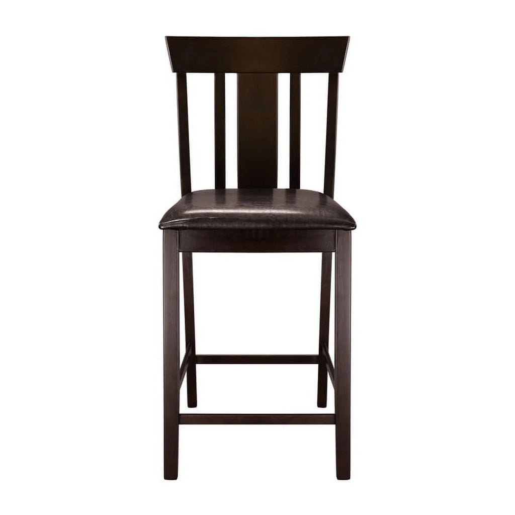 Black Bi-Cast Vinyl Counter Height Chair G364492