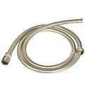 60x22 Swivel Double Spiral Brass Hose Satin Nickel J2679