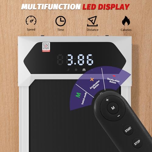 Walking Pad Under Desk Treadmill with Remote Control S5823