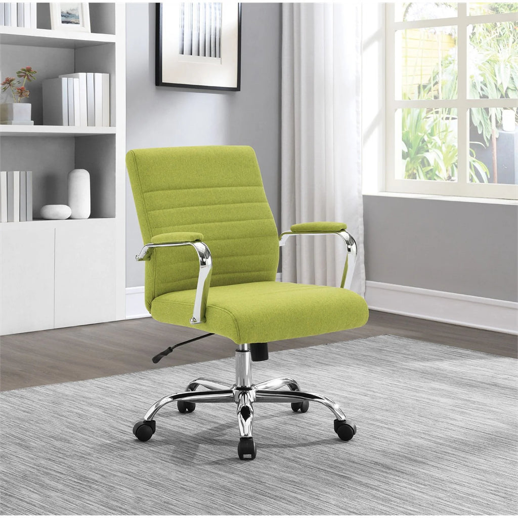 Basil Green Fabric Office Chair K247