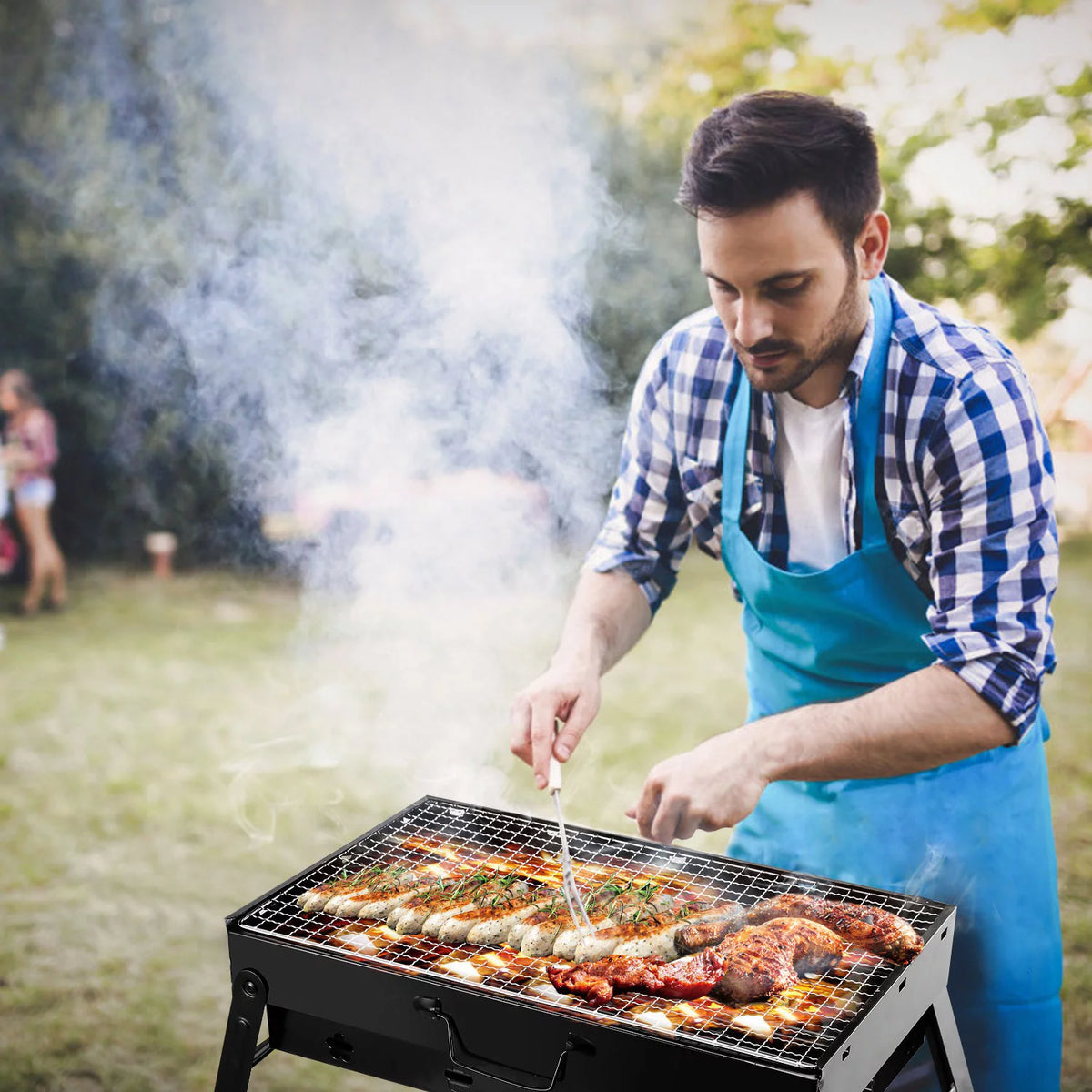 Portable Foldable Charcoal Grill G6090