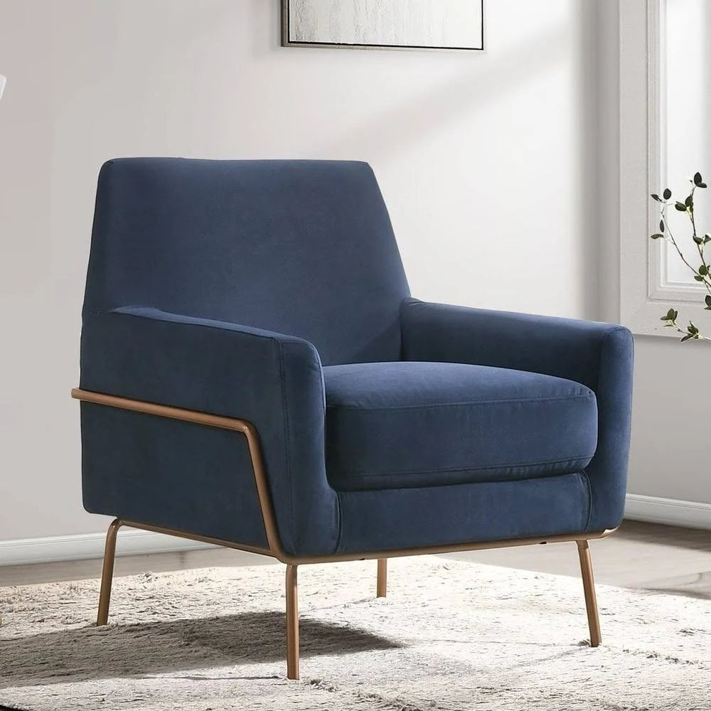 Blue Accent Arm Chair T31056