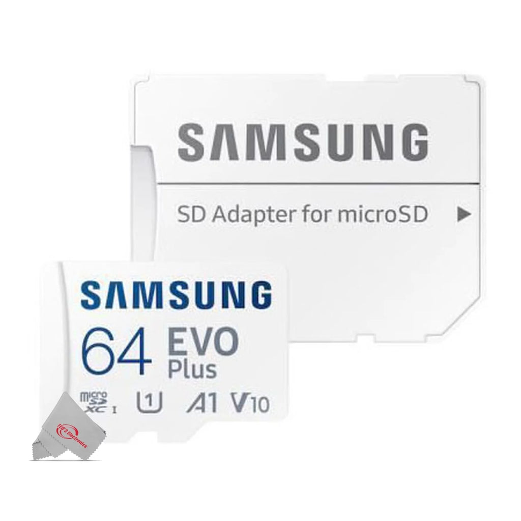 64GB microSDXC Memory Card with SD Adapter 3 Pack G423525