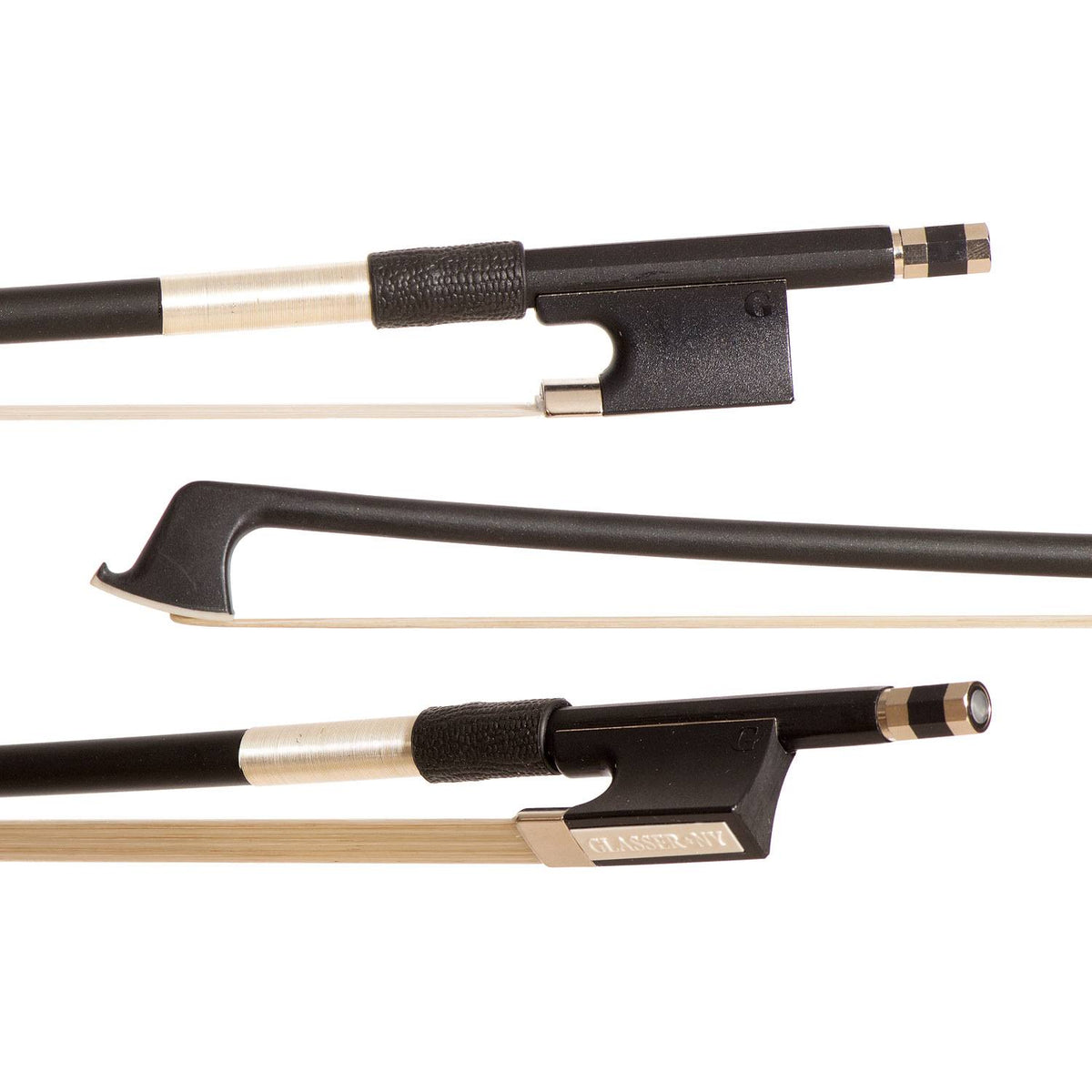 Black Fiberglass 1/2 Violin Bow R18749