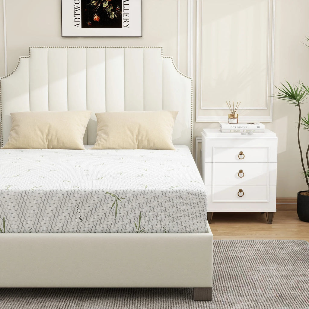 Twin Size Memory Foam Mattress with Cover F828725