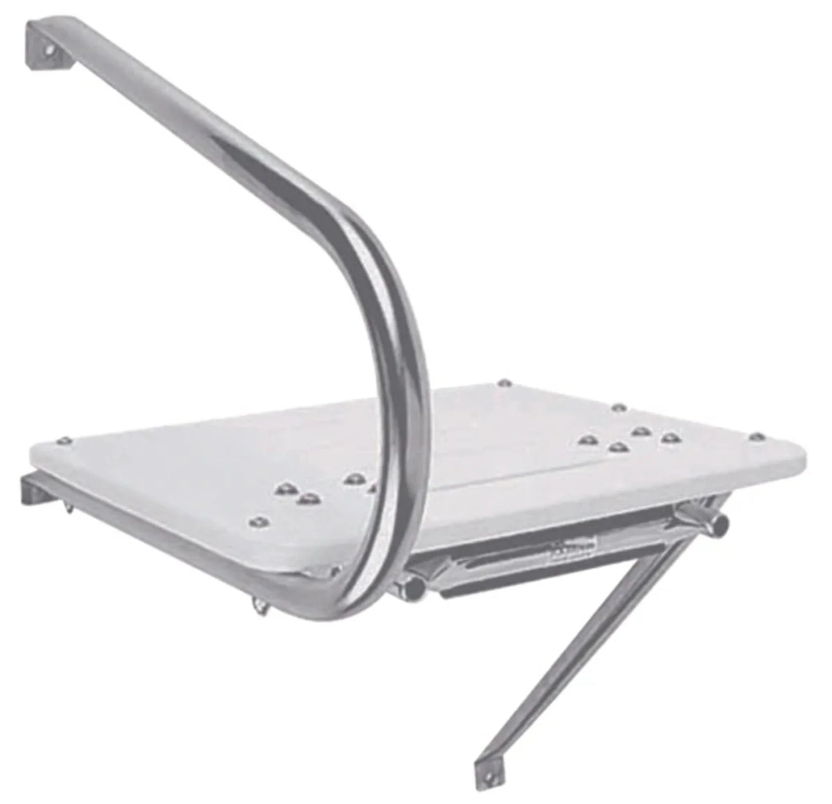Transom Platform with 2-Step Telescoping Ladder K998753