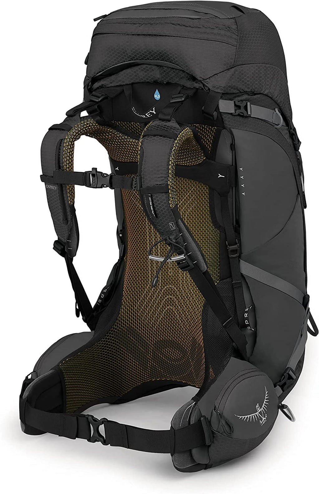 Black L/XL Backpack O638