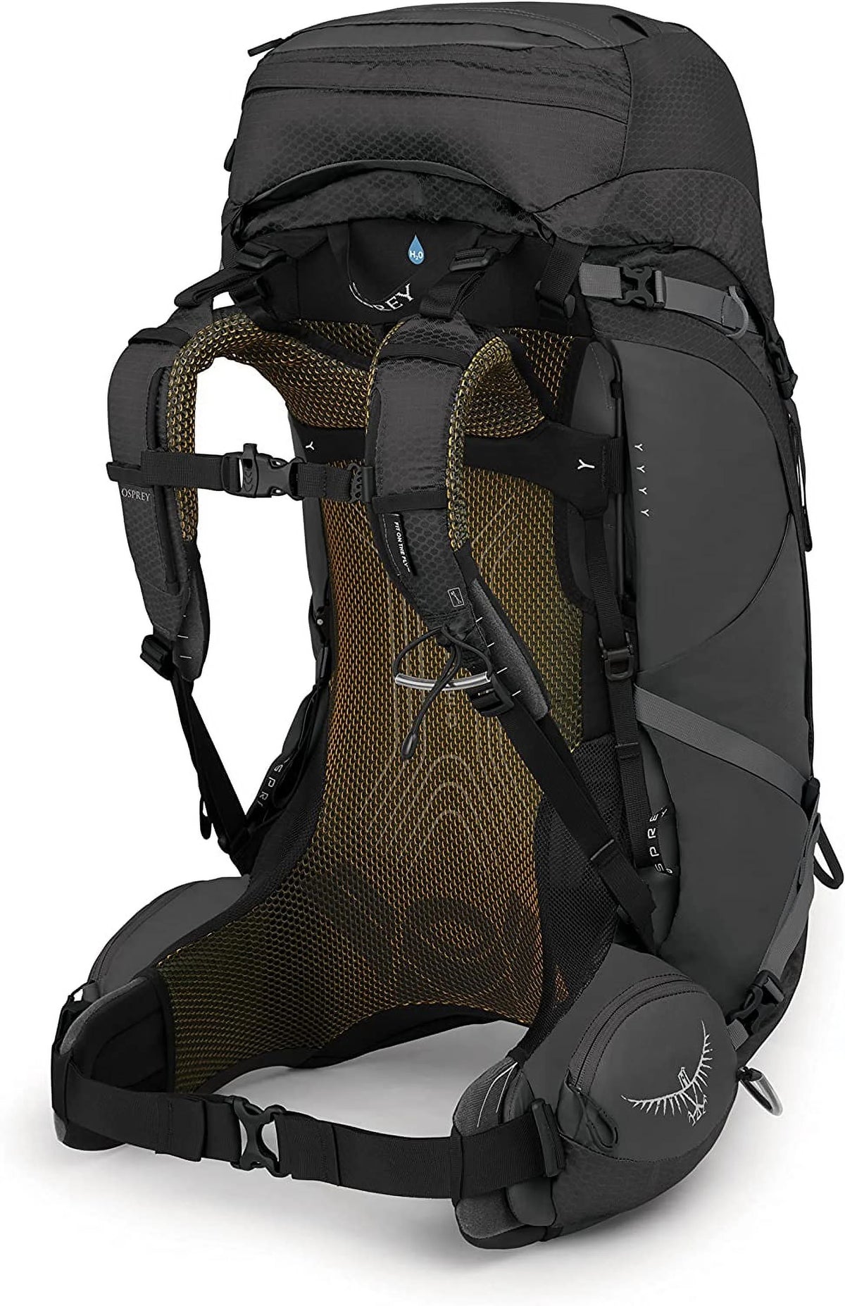 Black L/XL Backpack O638